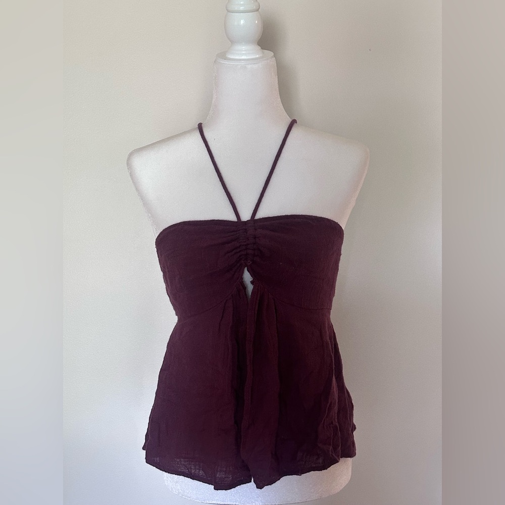 Urban outfitters halter tie top